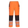 Pantalon de pluie PW3 Hi-Vis pour Femme, PW386, Orange/Noir, Taille L